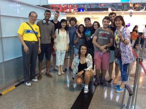 IB 學生Mason回國送行