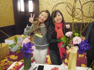 聯誼-IPP Ann教插新年花